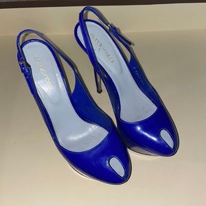 Gorgeous Blue Sergio Rossi Heels